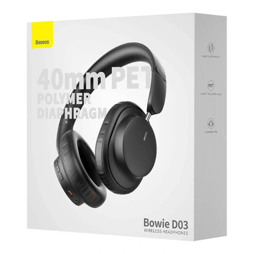 Kup Baseus Căști fără fir Bowie D03 (negru) - BSU4773 - {ean13} - Sklep Home Screen