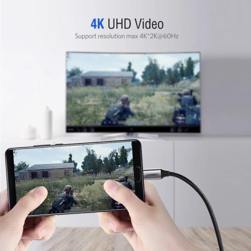 Kup Kabel USB-C do HDMI UGREEN 4K UHD 1.5m (černý) - UGR064BLK - {ean13} - Sklep Home Screen