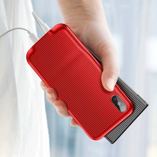 Kup Etui z adapterem audio Baseus Audio Case do iPhone X (czerwone) - BSU523RED - {ean13} - Sklep Home Screen