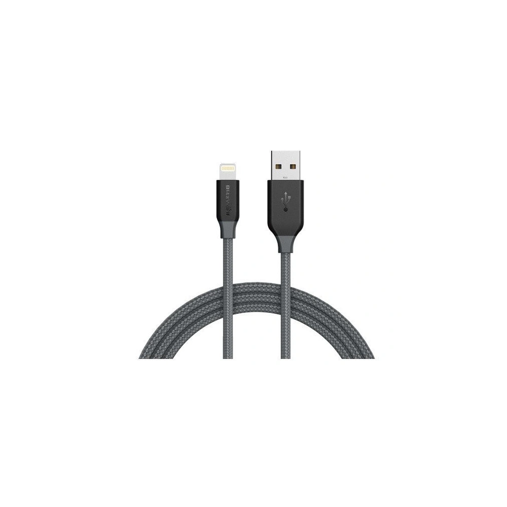 Kabel Lightning AmpCore BlitzWolf BW-MF7 1m szary