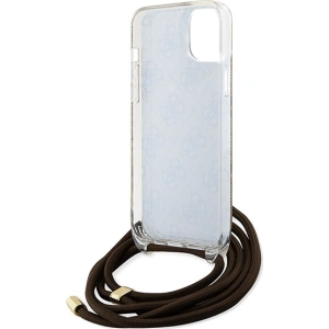Kup Etui Guess GUHCP15SHC4SEW Apple iPhone 15 / 14 kemény tok Crossbody Cord 4G Print barna/brown - GUE3094 - {ean13} - Sklep Home Screen