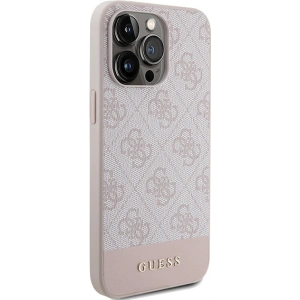 Kup Etui Guess GUHCP15XG4GLPI Apple iPhone 15 Pro Max hard case 4G Stripe Collection różowy/pink - GUE3095 - {ean13} - Sklep Home Screen