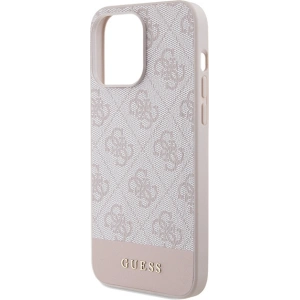 Kup Etui Guess GUHCP15XG4GLPI Apple iPhone 15 Pro Max hard case 4G Stripe Collection różowy/pink - GUE3095 - {ean13} - Sklep Home Screen