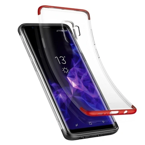Kup Przezroczyste etui Baseus Armor Case do Samsung Galaxy S9 (czerwone) - BSU532RED - {ean13} - Sklep Home Screen