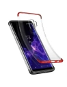 Przezroczyste etui Baseus Armor Case do Samsung Galaxy S9 (czerwone)