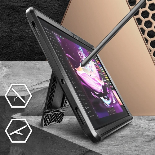 Kup Etui Supcase Unicorn Beetle Pro Samsung Galaxy Tab S9 FE+ Plus 12.4 Fekete - SPC409 - {ean13} - Sklep Home Screen