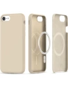 Etui Tech-Protect Silicone MagSafe Apple iPhone SE 2022/SE 2020/8/7 Beige