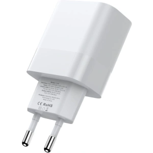 Kup Tech-Protect Încărcător de rețea C20W Încărcător de rețea 2xUSB-C, PD, 20W + cablu USB-C / USB-C 100cm Alb - THP2455 - {ean13} - Sklep Home Screen