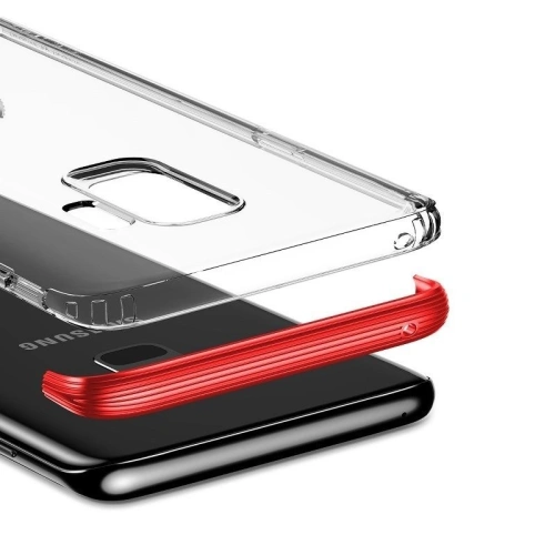 Kup Przezroczyste etui Baseus Armor Case do Samsung Galaxy S9 (czerwone) - BSU532RED - {ean13} - Sklep Home Screen