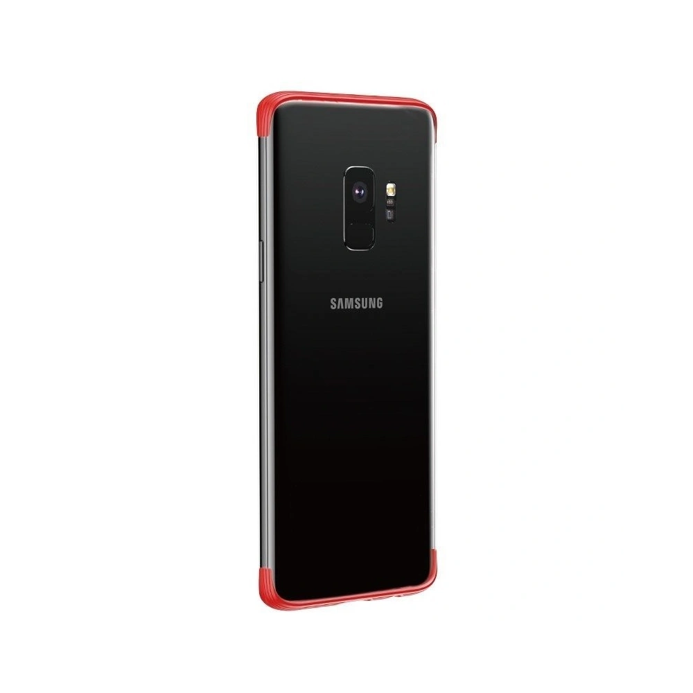 Przezroczyste etui Baseus Armor Case do Samsung Galaxy S9 (czerwone)