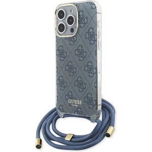 Kup Guess Apple Carcasă GUHCP15XHC4SEB iPhone 15 Pro Max hardcase Crossbody Cord 4G Print albastru/albastru - GUE3096 - {ean13} - Sklep Home Screen
