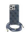 Kup Etui Guess GUHCP15XHC4SEB Apple iPhone 15 Pro Max hardcase Crossbody Cord 4G Print niebieski/blue - GUE3096 - {ean13} - Sklep Home Screen