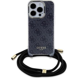 Kup Etui Guess GUHCP15XHC4SEK Apple iPhone 15 Pro Max hardcase Crossbody Cord 4G Print černý/black - GUE3097 - {ean13} - Sklep Home Screen