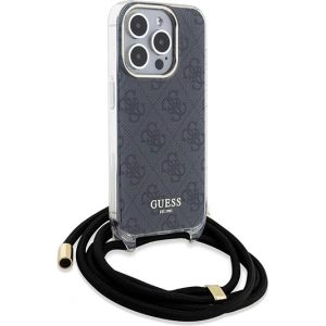 Kup Etui Guess GUHCP15XHC4SEK Apple iPhone 15 Pro Max hardcase Crossbody Cord 4G Print černý/black - GUE3097 - {ean13} - Sklep Home Screen