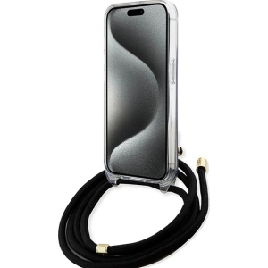 Kup Etui Guess GUHCP15XHC4SEK Apple iPhone 15 Pro Max hardcase Crossbody Cord 4G Print černý/black - GUE3097 - {ean13} - Sklep Home Screen