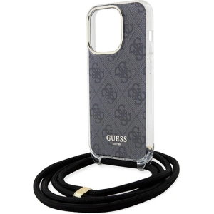 Kup Etui Guess GUHCP15XHC4SEK Apple iPhone 15 Pro Max hardcase Crossbody Cord 4G Print černý/black - GUE3097 - {ean13} - Sklep Home Screen
