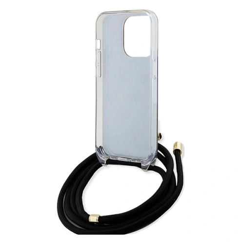 Kup Etui Guess GUHCP15XHC4SEK Apple iPhone 15 Pro Max kemény tok Crossbody Cord 4G Print fekete/black - GUE3097 - {ean13} - Sklep Home Screen