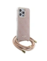 Buy Guess GUHCP15XHC4SEP Apple iPhone 15 Pro Max hardcase Crossbody Cord 4G Print pink - GUE3098 - {ean13} - Home Screen Store Europe