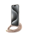Kup Etui Guess GUHCP15XHC4SEP Apple iPhone 15 Pro Max kemény tok Crossbody Cord 4G Print rózsaszín/pink - GUE3098 - {ean13} - Sklep Home Screen