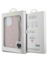 Buy Guess GUHCP15XHC4SEP Apple iPhone 15 Pro Max hardcase Crossbody Cord 4G Print pink - GUE3098 - {ean13} - Home Screen Store Europe