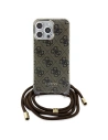 Kup Etui Guess GUHCP15XHC4SEW Apple iPhone 15 Pro Max hardcase Crossbody Cord 4G Print hnědý/brown - GUE3099 - {ean13} - Sklep Home Screen