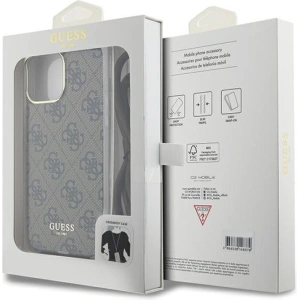 Kup Etui Guess GUHCP15XHC4SEW Apple iPhone 15 Pro Max hardcase Crossbody Cord 4G Print brązowy/brown - GUE3099 - {ean13} - Sklep Home Screen