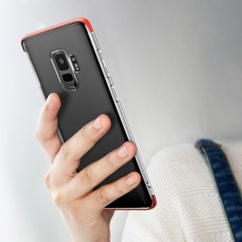 Kup Przezroczyste etui Baseus Armor Case do Samsung Galaxy S9 (czerwone) - BSU532RED - {ean13} - Sklep Home Screen