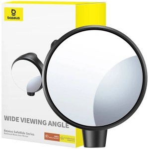 Buy Baseus SafeRide Series rear-view mirror (black) - BSU4778 - {ean13} - Home Screen Store Europe