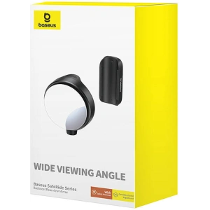 Buy Baseus SafeRide Series rear-view mirror (black) - BSU4778 - {ean13} - Home Screen Store Europe