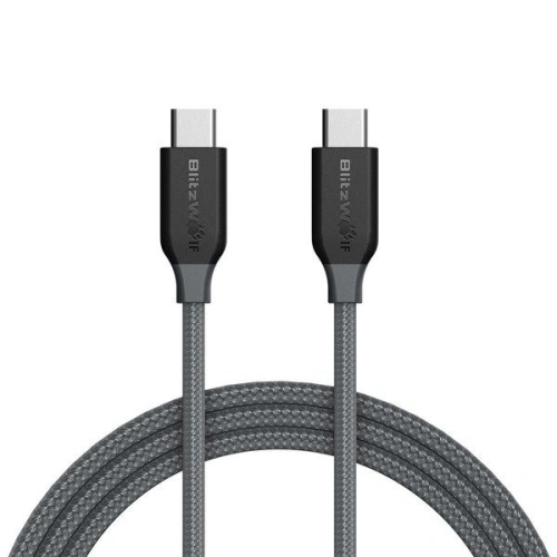 Kup Cablul USB-C PD AmpCore BlitzWolf BW-TC4 1m (gri) - BLZ074GRY - {ean13} - Sklep Home Screen