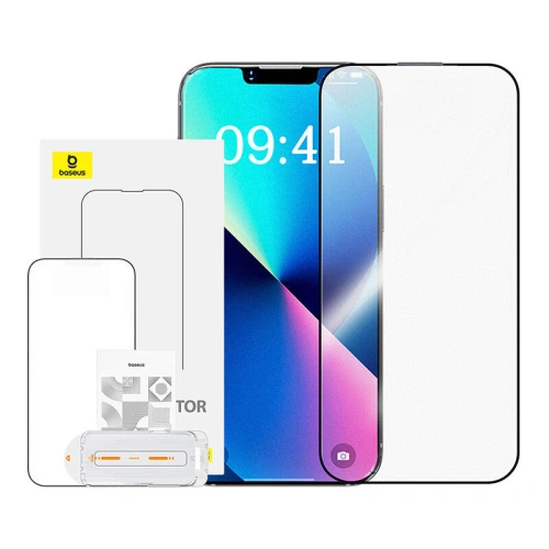 Kup Gehärtetes Glas Baseus Crystalline Anti-Glare Apple iPhone 12 Pro Max - BSU4784 - {ean13} - Sklep Home Screen