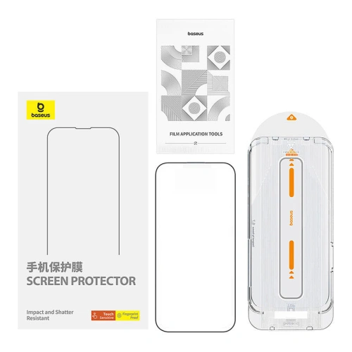Kup Gehärtetes Glas Baseus Crystalline Anti-Glare Apple iPhone 14 / 13 / 13 Pro - BSU4785 - {ean13} - Sklep Home Screen