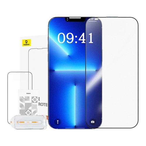 Kup Gehärtetes Glas Baseus Crystalline Anti-Glare Apple iPhone 14 Plus / 13 Pro Max - BSU4787 - {ean13} - Sklep Home Screen