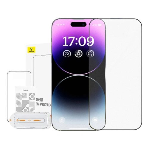 Kup Edzett üveg Baseus Crystalline Anti-Glare Apple iPhone 15 - BSU4789 - {ean13} - Sklep Home Screen