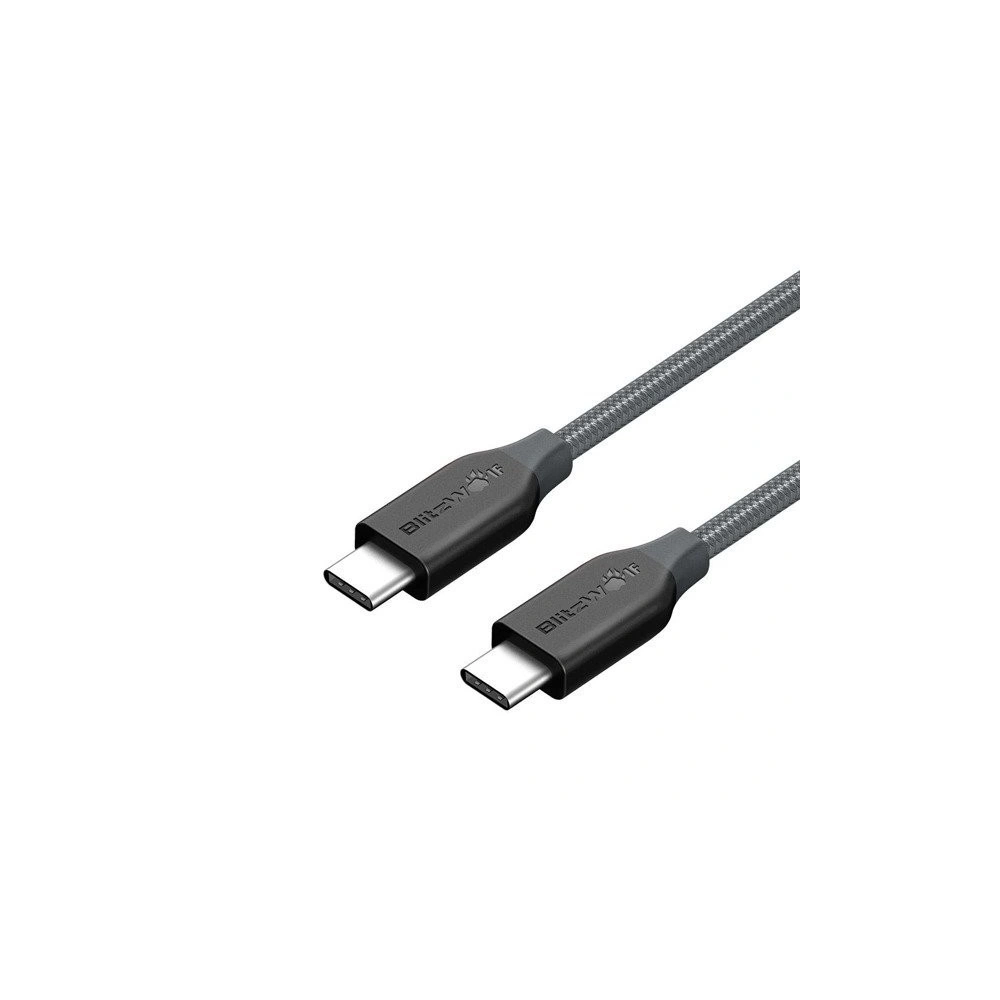 Kabel USB-C PD AmpCore BlitzWolf BW-TC4 1m (szary)