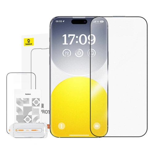 Buy Baseus Crystalline Anti-Glare Apple iPhone 15 Pro Max - BSU4792 - {ean13} - Home Screen Store Europe