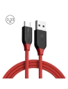 Buy USB-C 2.0 Cable AmpCore Kevlar BlitzWolf BW-TC5 1m Red - BLZ075RED - {ean13} - Home Screen Store Europe