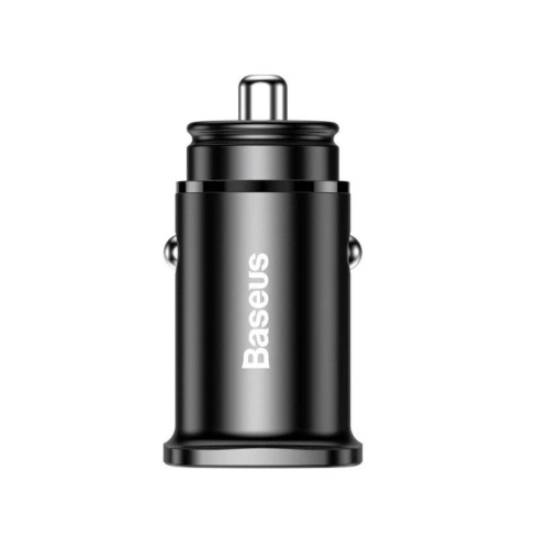 Buy Car Charger Baseus Square PPS QC4.0 / PD3.0 5A 30W Black - BSU534BLK - {ean13} - Home Screen Store Europe