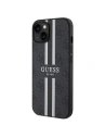 Kup Guess Apple Carcasă GUHMP15SP4RPSK iPhone 15 / 14 / 13 carcasă tare 4G imprimate dungi MagSafe negru / negru - GUE3104 - {ean13} - Sklep Home Screen