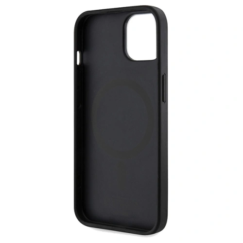Kup Case Guess GUHMP15SP4RPSK Apple iPhone 15 / 14 / 13 Hardcase 4G Printed Stripes MagSafe schwarz/black - GUE3104 - {ean13} - Sklep Home Screen