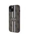 Kup Case Guess GUHMP15SP4RPSW Apple iPhone 15 / 14 / 13 Hardcase 4G Gedruckte Streifen MagSafe braun/brown - GUE3105 - {ean13} - Sklep Home Screen