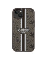 Kup Case Guess GUHMP15SP4RPSW Apple iPhone 15 / 14 / 13 Hardcase 4G Gedruckte Streifen MagSafe braun/brown - GUE3105 - {ean13} - Sklep Home Screen