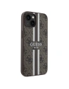 Kup Case Guess GUHMP15SP4RPSW Apple iPhone 15 / 14 / 13 Hardcase 4G Gedruckte Streifen MagSafe braun/brown - GUE3105 - {ean13} - Sklep Home Screen
