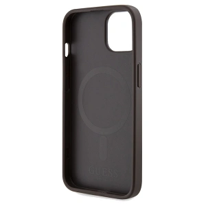 Kup Case Guess GUHMP15SP4RPSW Apple iPhone 15 / 14 / 13 Hardcase 4G Gedruckte Streifen MagSafe braun/brown - GUE3105 - {ean13} - Sklep Home Screen