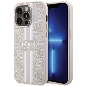 Kup Guess Apple Carcasă GUHMP15XP4RPSP iPhone 15 Pro Max hardcase 4G Printed Stripes MagSafe roz/roz - GUE3106 - {ean13} - Sklep Home Screen