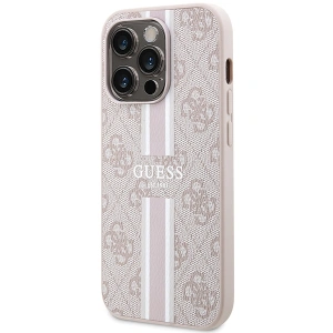 Kup Etui Guess GUHMP15XP4RPSP Apple iPhone 15 Pro Max hardcase 4G Printed Stripes MagSafe różowy/pink - GUE3106 - {ean13} - Sklep Home Screen