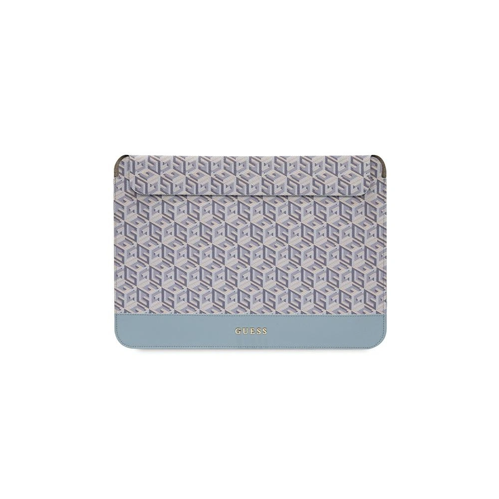 Torba Guess Sleeve GUCS14HGCFSEB 14" GCube Stripes niebieski/blue
