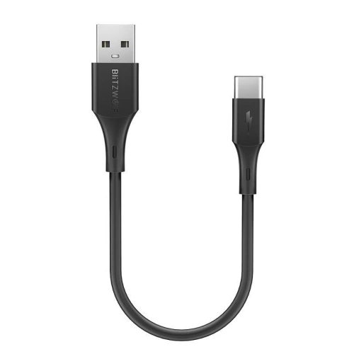 Kup Kabel USB-C BlitzWolf BW-TC13 3A 0,3m (czarny) - BLZ077BLK - {ean13} - Sklep Home Screen