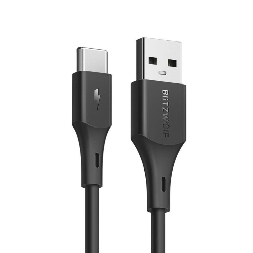 Kup Kabel USB-C BlitzWolf BW-TC13 3A 0,3m (czarny) - BLZ077BLK - {ean13} - Sklep Home Screen