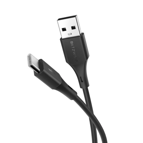 Kup BlitzWolf USB-C-Kabel BW-TC15 3A 1,8m (schwarz) - BLZ078BLK - {ean13} - Sklep Home Screen